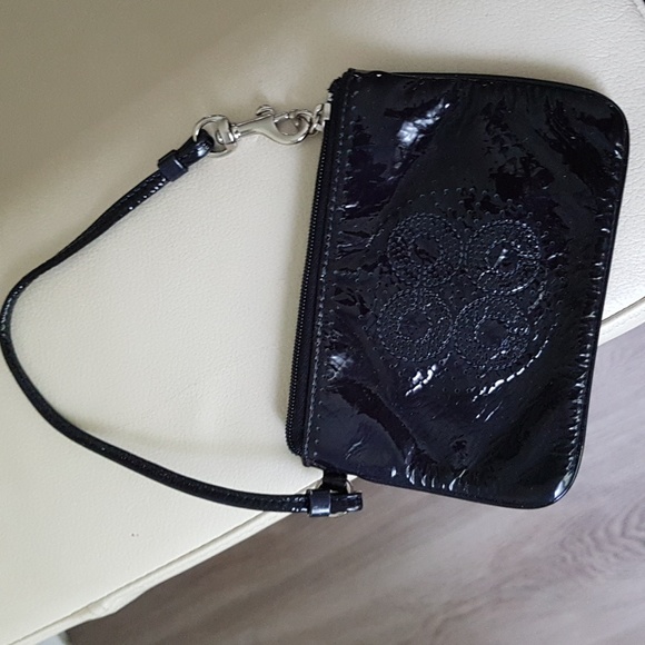 Coach Op Art 2010 patent leather wristlet - Picture 2 of 8